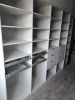 Гардеробная из ЛДСП Белое дерево